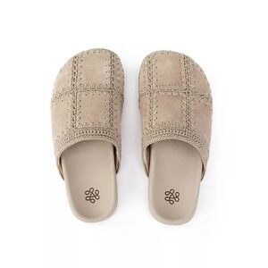 The Sak Bolinas Crochet Clog Women's Shoe's‎ Slip on Mules Sand Rare Sz 8 NIB!